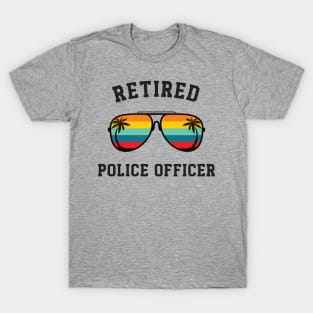 Police Officer Retirement Gift T-Shirt